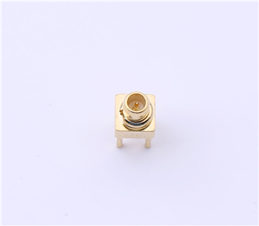 RF同轴连接器 镀金  直插公座 KH-MMCX-JE